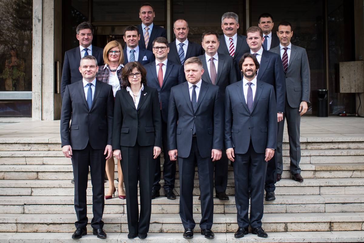 Členovia novej Ficovej vlády